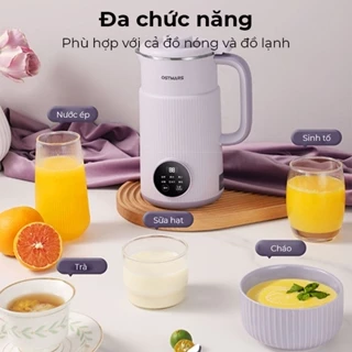 Máy làm sữa đậu nành ostmars hộ gia đình nhỏ nấu hoàn toàn tự động không cần lọc máy phá tường mini đa chức năng