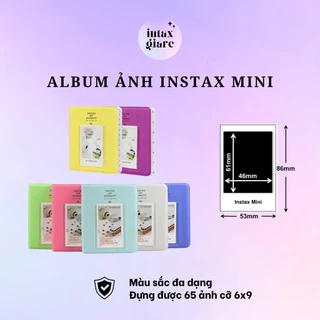 Album ảnh MINI INSTAX-Đựng ảnh Instax Mini 6x9 (65 ảnh)