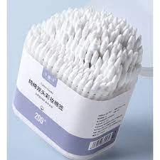 Hộp 200 Tăm Bông Ngoáy Tai Bông Tăm Xoắn Ốc 2 Đầu - Bông Tăm Dùng 1 Lần Tiện Lợi