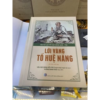 Sách - Lời vàng Tổ Huệ Năng (Bìa Cứng)