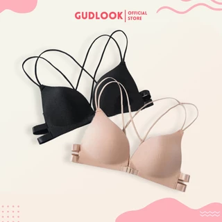 Áo Bra Cài Trước GUDLOOK Chất Su Không Gọng Nâng Ngực Quyến Rũ