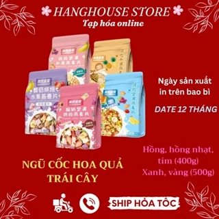 NGŨ CỐC SỮA CHUA ĂN KIÊNG,NGŨ CỐC HOA QUẢ,NGŨ CỐC MIX HẠT SIÊU THƠM NGON