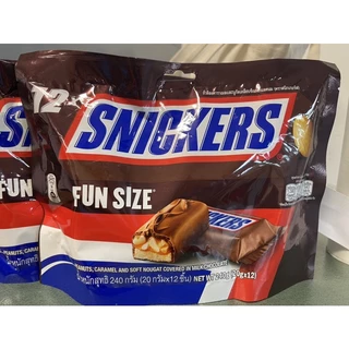 Kẹo Chocolate Snickers Funsize 240G