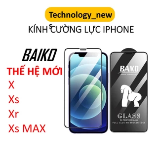 Cường lực Kingkong Baiko iPhone Xr, X, Xs, Xs max, Xsmax full màn hình siêu mượt siêu cứng