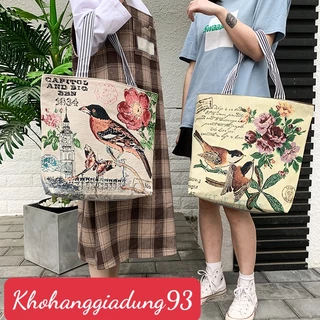 Túi tote hình bươm bướm phong cách Hàn quốc🍀FREESHIP🍀Túi vải nữ đeo vai Túi tote túi vải canvas phong cách Hàn Quốc