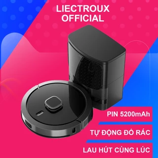 Robot hút bụi lau nhà tự động đổ rác Liectroux G7