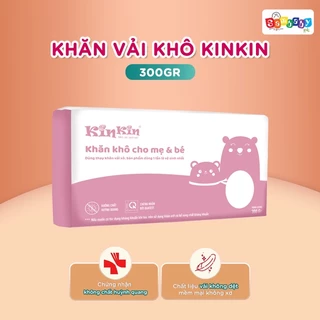 Khăn Vải Khô Đa Năng Mamamy Kinkin Gói 300g 15 x 20cm