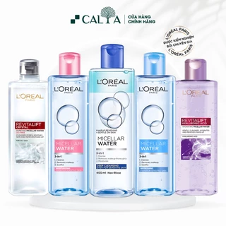 Nước Tẩy Trang L'Oreal Dành Cho Mọi Loại Da - Loreal 3 In 1 Micellar Water 400ml