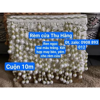 Ren, Tua rua may yếm, may bèo, may xò trang trí rèm màn cửa