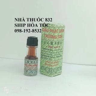 Dầu Phật Linh Trường Sơn lọ 1,5ml