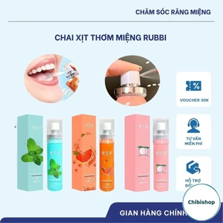 Xịt Thơm Miệng MIZYAN The Mát Ngăn Ngừa Mùi Hôi Miệng Thơm Lâu Nhỏ Gọn 3 Vị