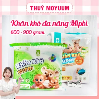 Khăn khô đa năng cao cấp Mipbi 600g, 900g