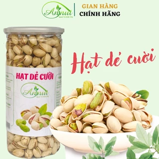 [Mã INBAU254 giảm 25K đơn 149K] Hạt dẻ cười rang muối ANNUT hũ 500g giàu dinh dưỡng tốt cho mẹ bầu, bé.