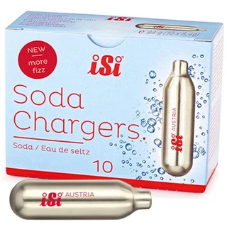 Gas Soda Charger isi ( hộp 10 viên )