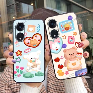 Ốp lưng Oppo Reno8 T/ Reno8 T 5G/ Reno 8T / Reno 8T 5G GẤU DÂU chi bi hoạt hình cute siêu rẻ