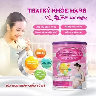 Sữa bầu KIMOCHIMOM, tăng cường sức khỏe cho mẹ và thai nhi