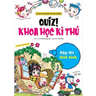 Sách - Quiz! Khoa học kì thú - dậy thì Giới tính