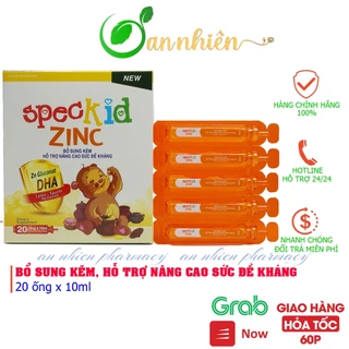 Speckid Zinc - Bổ Sung Kẽm - Hỗ Trợ Nâng Cao Sức Đề Kháng