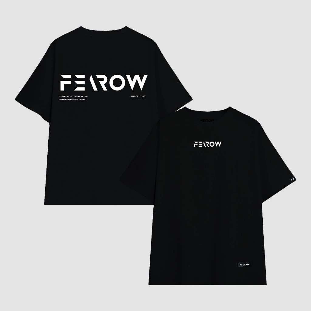 Áo Thun Unisex Fearow Basic phong cách Hàn Quốc nam nữ mặc cực chất
