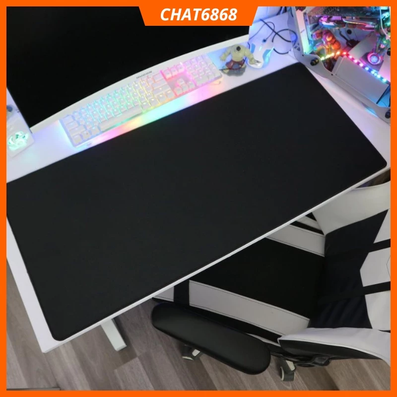 Lót chuột cỡ lớn màu đen nhiều size ( Black ) Bàn di chuột size lớn phù hợp làm quán nét, chơi game, văn phòng