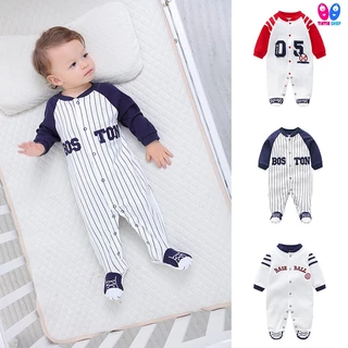 Body liền tất dài tay Bodysuit cho bé Trai bé Gái bé sơ sinh chất thun cotton Hàng Quảng Châu Cao Cấp SLT22