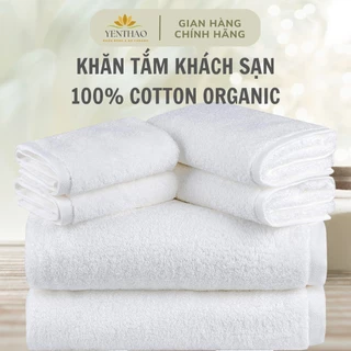 Khăn Tắm Khăn Mặt Khăn Gội Đầu Cao Cấp Với Sợi Bông 100% Cotton Siêu Dày Thấm Hút tốt, Không Đổ Lông, Không Ra Màu