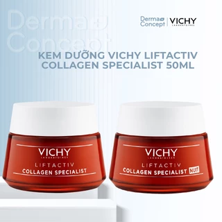 Kem dưỡng Vichy Liftactiv Collagen Specialist giúp săn chắc da, dưỡng trắng, mờ thâm nám [NHẬP KHẨU CHÍNH HÃNG 100%]