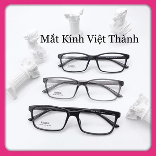 HCM gọng kính cận vuông nhựa dẻo cho nam và nữ b2m4