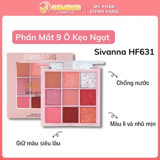 Phấn Mắt Sivanna Colors Fall In Love Eyeshadow Palette - HF631