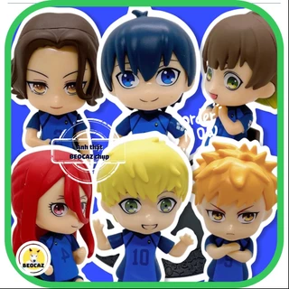 Mô hình Blue Lock Hyoma Meguru Wataru Jingo dễ thương Akatsuki tiệm đồ chơi Beocaz trang trí có sẵn chibi đáng yêu