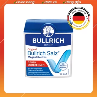 Viên uống trào ngược dạ dày Bullrich Salz - giảm ợ nóng, ợ chua 180 viên của Đức