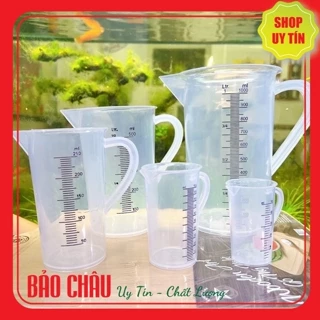 Ca đong nhựa chia vạch Việt Nam - Ly đong định lượng pha chế 50ml - 2000ml