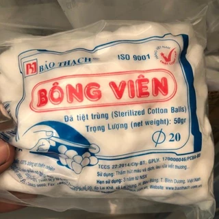 Bông viên y tế 50g