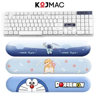 Đệm Kê Tay Bàn Phím Silicon Chống Chai Mỏi Cổ Tay ( Miếng Lót Chuột Anime Chó Mèo Mouse Pad Bàn Di Chuột Đệm Silicone )