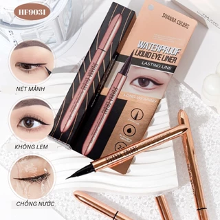 Kẻ Mắt nước Chống nước không lem lâu trôi SIVANNA COLORS WATERPROOF LIQUIID EYE LINER HF 9031