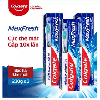 Kem đánh răng Colgate Maxfresh 180g (bạc hà, trà xanh)