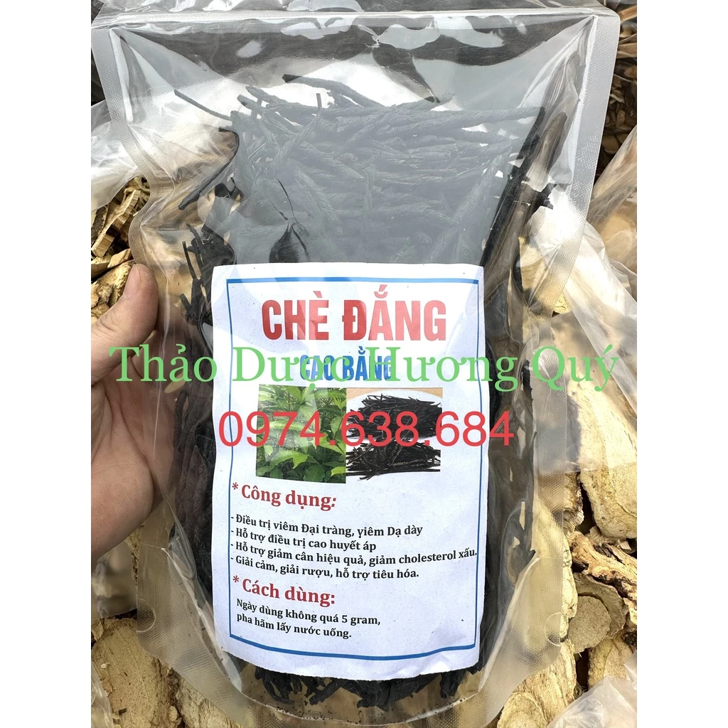 200g CHÈ ĐẮNG CAO BẰNG Sấy Khô (Sạch, Hàng Chính Gốc)