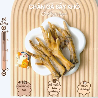 Treat Bánh Thưởng Cho Chó Chân Gà Sấy Khô DOGGO Homemade Không Chất Bảo Quản 100G Thức Ăn Cho Chó Thú Cưng