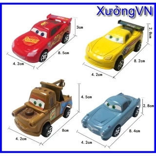 Mô hình xe con chiến đấu cơ mini chạy cót màu sắc tươi sáng - Đồ chơi cho bé