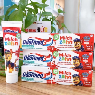 Kem Đánh Răng Trẻ Em Milch Zahn Odol-med3 Dành Cho Bé Từ 0-6 Tuổi - 50ML