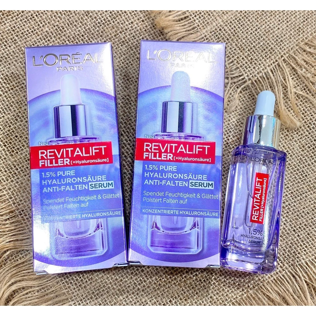 SERUM SIÊU CẤP ẨM & TRẺ HOÁ DA LOREAL REVITALIFT FILLER- Lọ 30ml