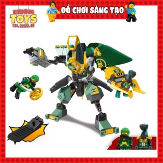 Xếp hình Ninjago Chiến giáp Hydro của LLoyd - Đồ Chơi Lắp Ghép Sáng Tạo - ZIMO 07082 Ideas 71750