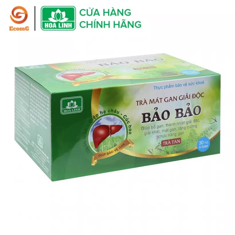 Trà giải độc gan Bảo Bảo - Thanh nhiệt, giải độc gan, hỗ trợ giải rượu bia