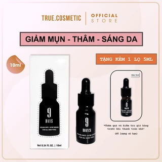 Serum ngăn ngừa mụn và thâm , se khít lỗ chân lông giúp da sáng mịn 9DAYS SKIN 10ml