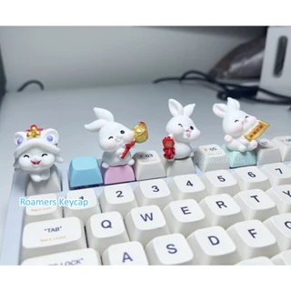 Keycap Thỏ Dễ Thương