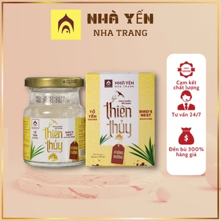 Nước yến Thiên Thủy vị hạt sen bổ não 1 lọ 70ml, Tổ yến chưng đường phèn Thiên Thủy tăng sức đề kháng