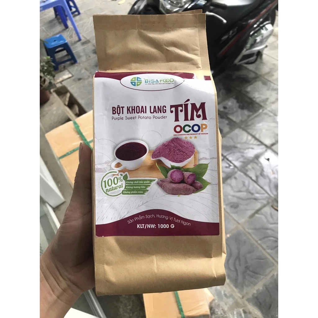 Bột Khoai Lang tím BiSaFood gois 100gr