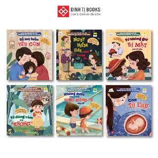 Sách - Giáo dục đầu đời cho trẻ - Những bài học tự bảo vệ bản thân cho trẻ từ 3 - 9 tuổi - Đinh Tị Books