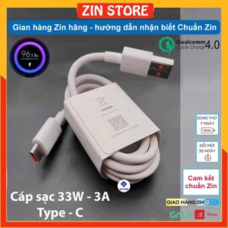 Cáp sạc nhanh Xiaomi 3A ( 33W) Mi Turbo Charger 4.0 - Zin hãng bóc máy Mi 10 10T 11 Lite POCO X3 X4 NFC F3 Redmi K30 K40