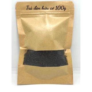 100G TRÀ ĐEN hữu cơ làm trà kombucha siêu thơm